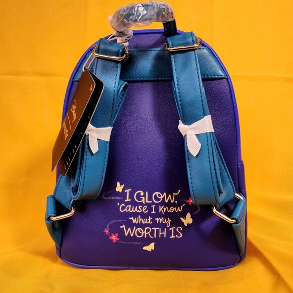 Loungefly Disney Encanto Mirabel Butterflies Soft Tag Mini Backpack NEW main image 9